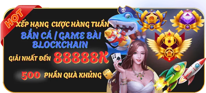 Biểu ngữ khuyến mãi hoàn tiền thể thao, thưởng phục hồi tổn thất